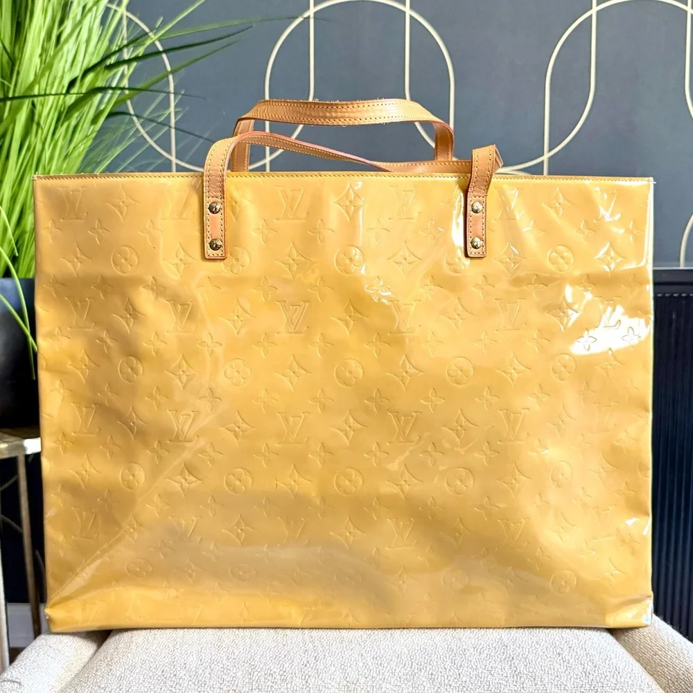 Authentic Louis Vuitton Reade GM Tote bag yellow - Picture 2 of 16